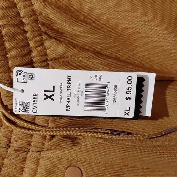 Adidas Ivy Park Gold Snap Button Track Pants - Picture 4 of 10